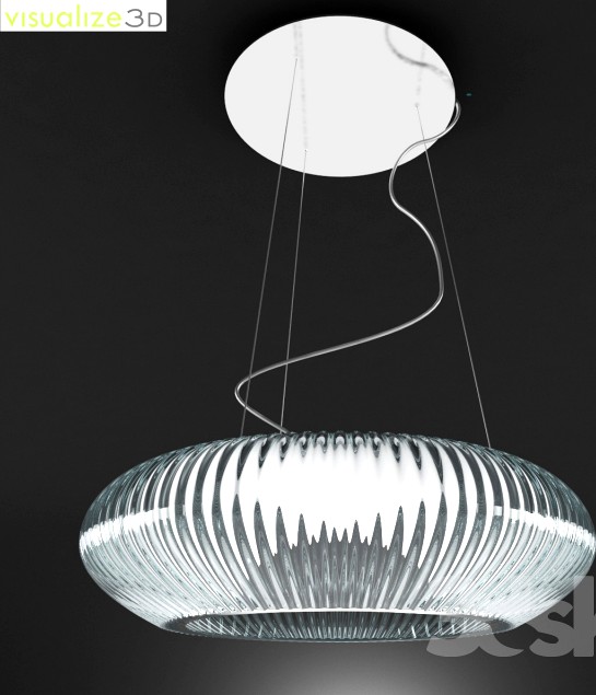 Canettata ceiling light by De Majo