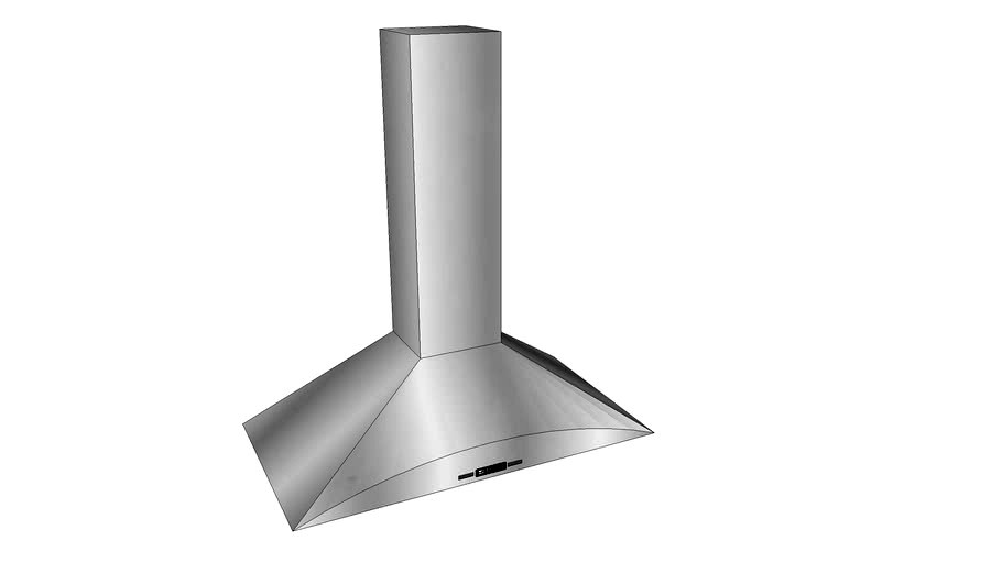 JXW8836WS 36' Euro-Style Curved Wall-Mount Canopy Hood