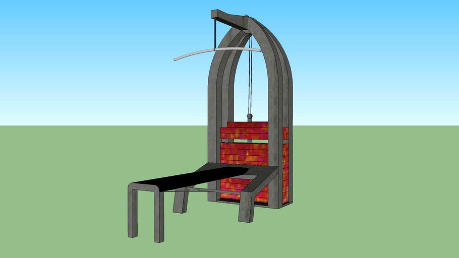 Sketchup Challenge Weight Machine 3d model