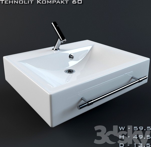 Sink Tehnolit Kompakt 60 cm