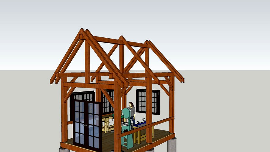 My Timberframe Woodshop Project