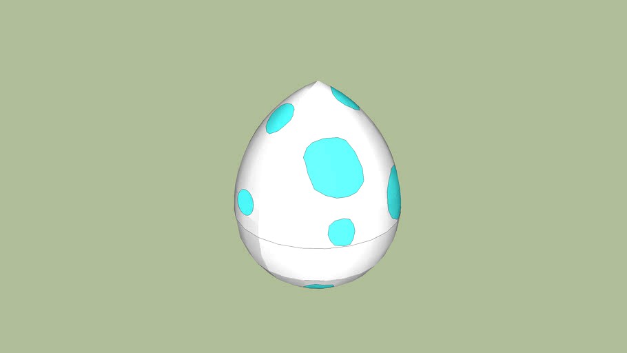 Blue Yoshi Egg