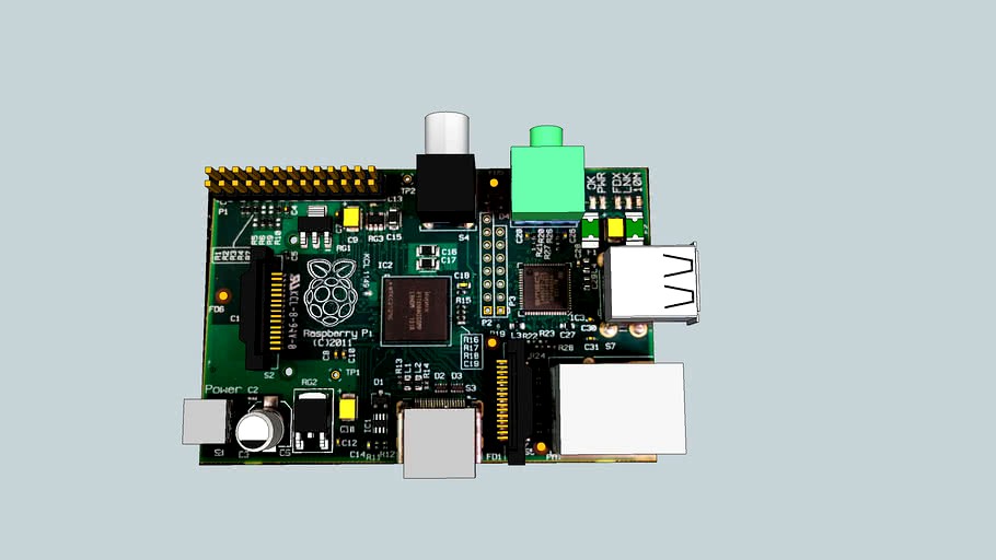 raspberry pi 3d model B 512