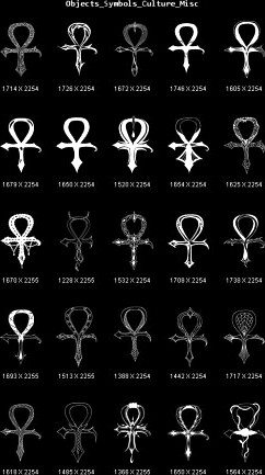 Objects Symbols Culture Misc 3D Model