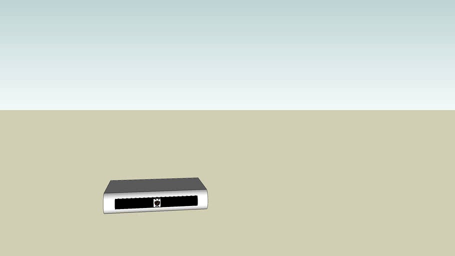 Tivo box 3d model