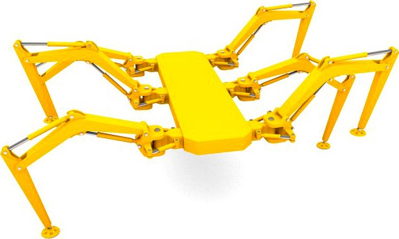 Hexapod Robot 3D Model