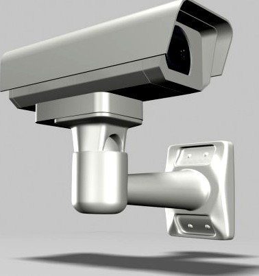 Security Camera 2 3D Model