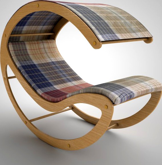 Deck chair 3D Model