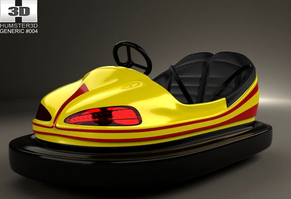 Bumper Car 2014 3D Model