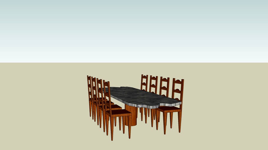 Table et chaises