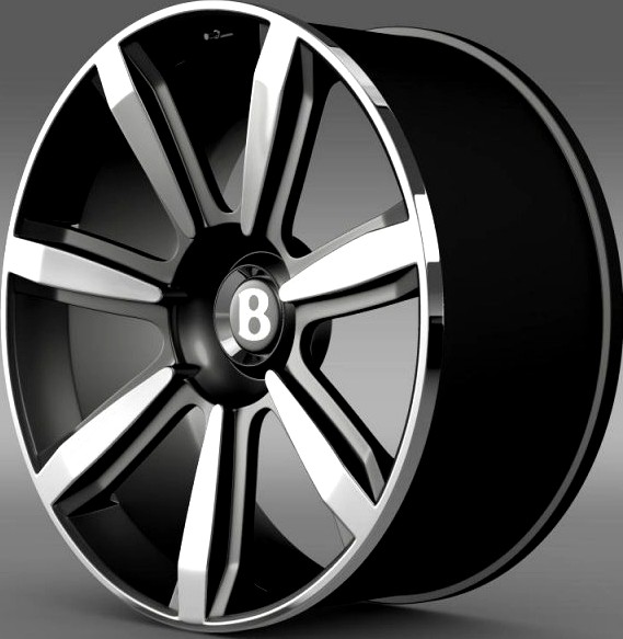 Bentley Continental GT rim2 3D Model