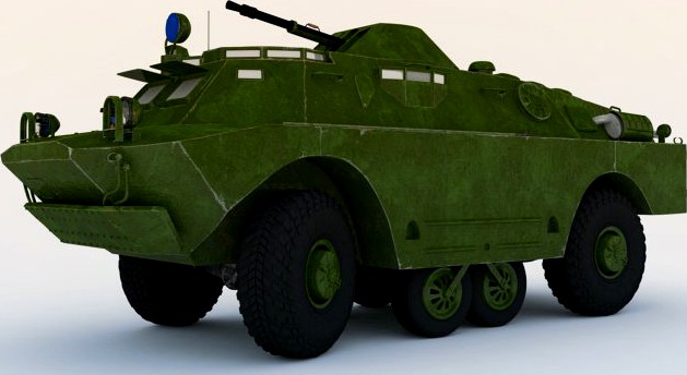 BRDM 2 3D Model