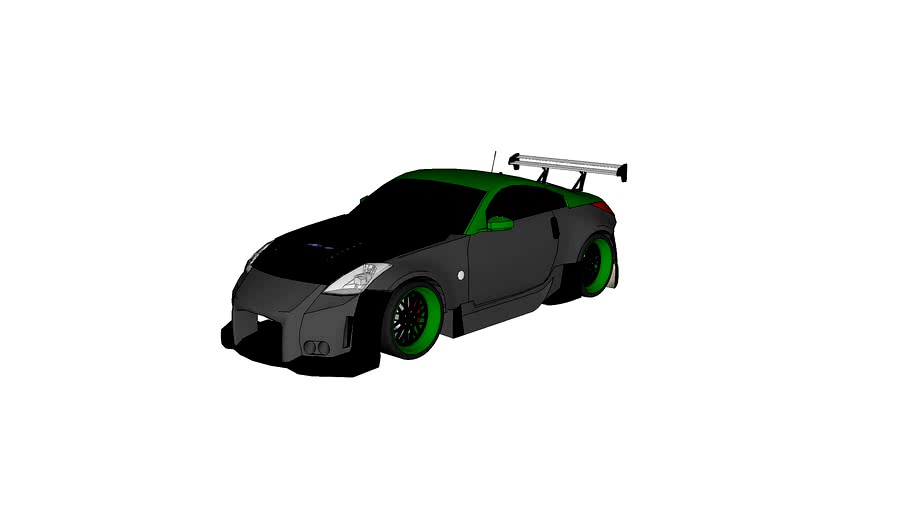 Nissan 350z 3d model