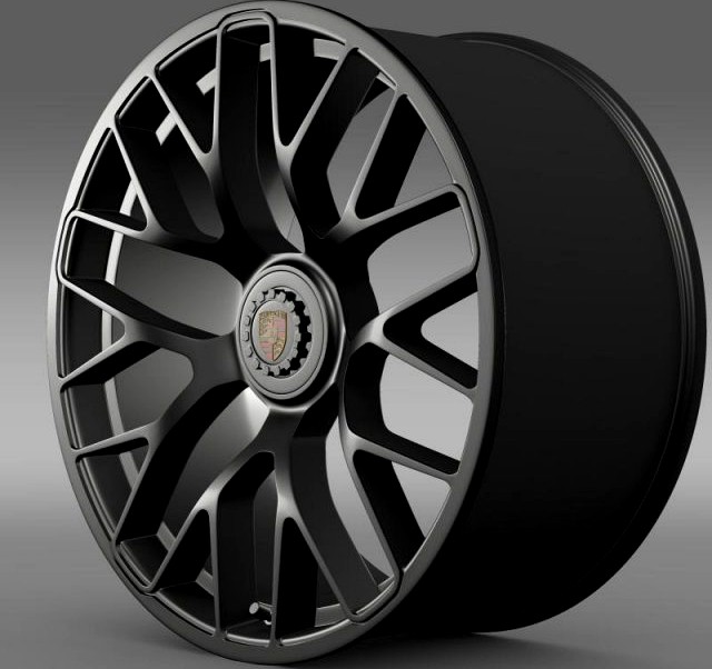 Porsche GTS 2015 rim 3D Model