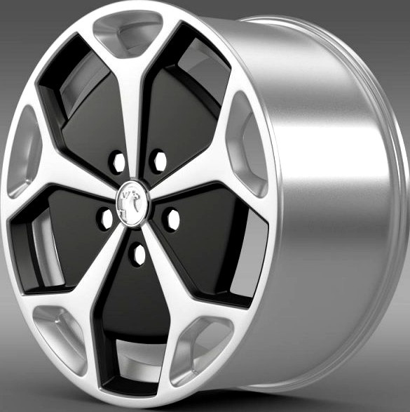 Vauxhall Ampera rim 3D Model