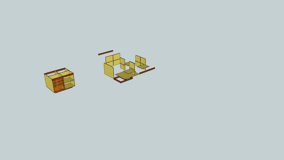 Outfeed table base
