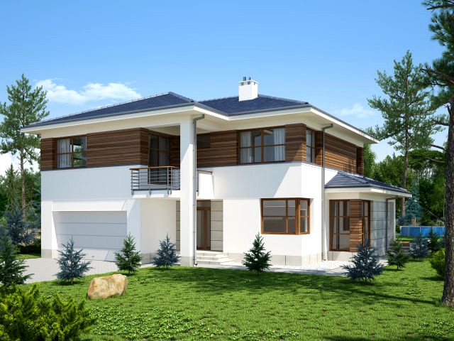 Villa house 3D Model