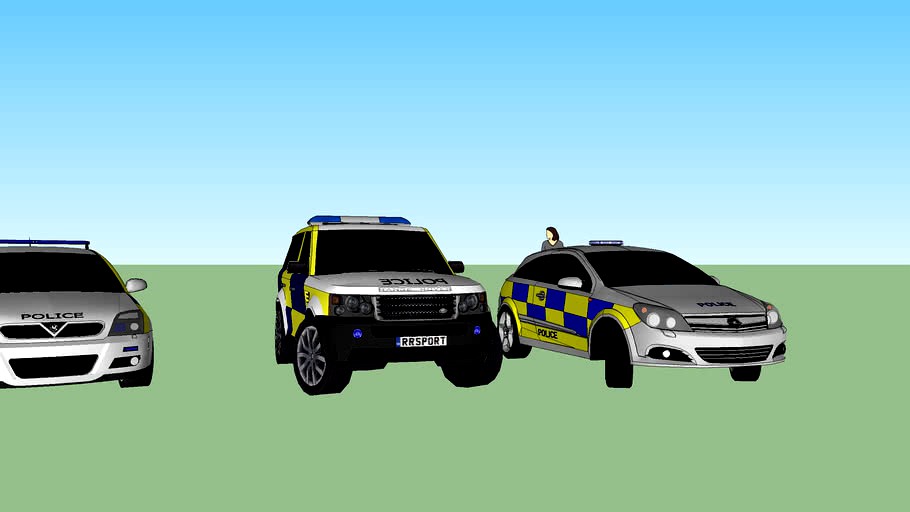 british police cars