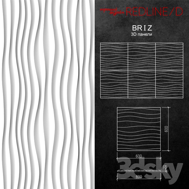 3D panel Briz