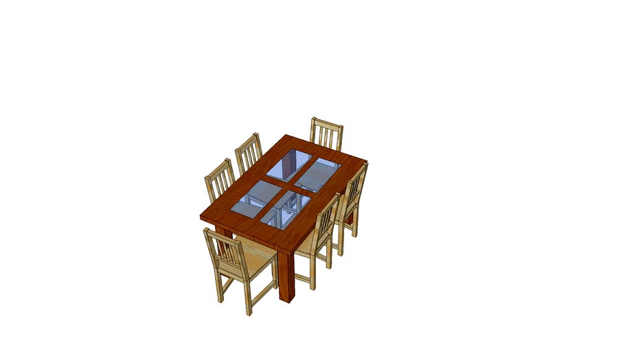 comedor 140x90 dining table