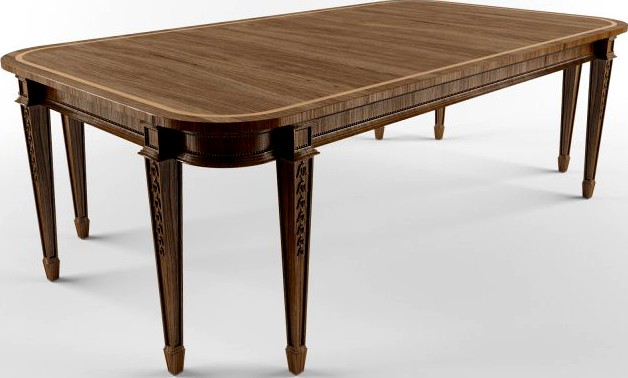 Dinner table 3D Model
