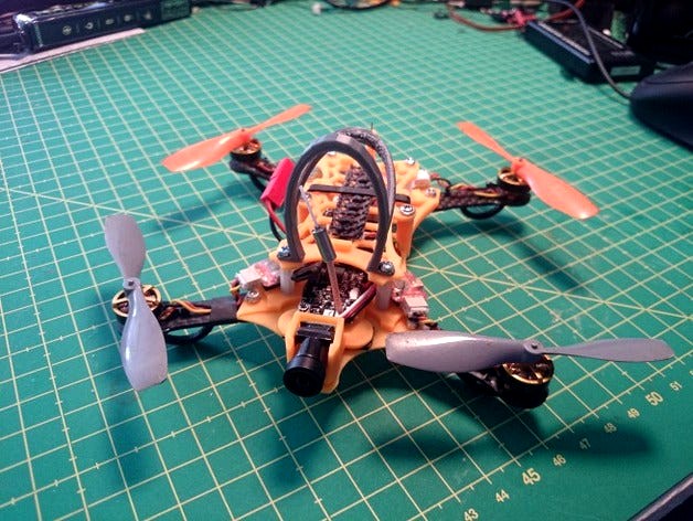 Super X 125mm FPV racer conversion kit by acefx