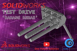 SolidWorks Tutorial Indonesia #063 - Test Drive 'Rahang Bebas' (Preview)