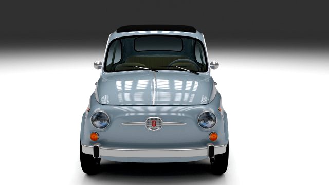 Fiat Nuova 500 1957 3D Model