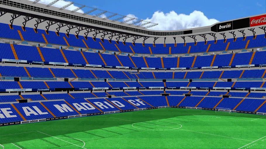 ESTADIO SANTIAGO BERNABEU 3d model