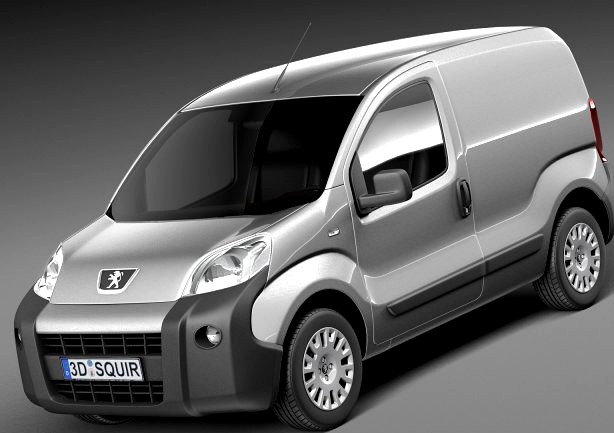 Peugeot Bipper 2008 3D Model