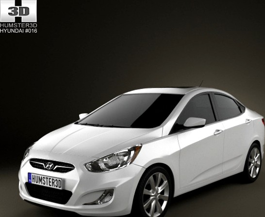 Hyundai Accent (i25) Sedan 2012