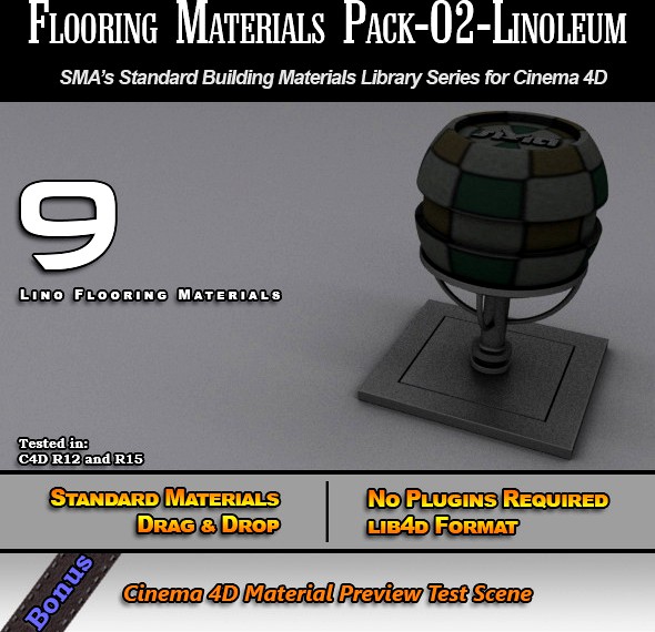 Flooring Materials Pack-02-Linoleum