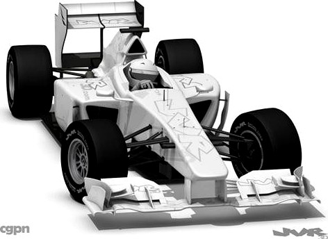 Generic F1 2012 Race Car3d model