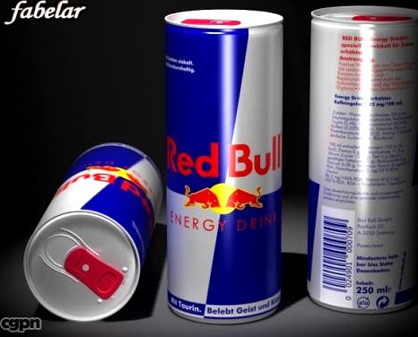 Red Bull3d model