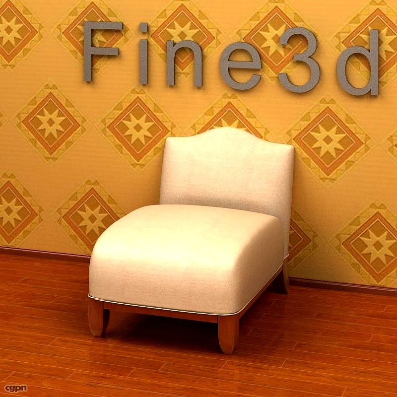 antique-09-Chair-089a3d model