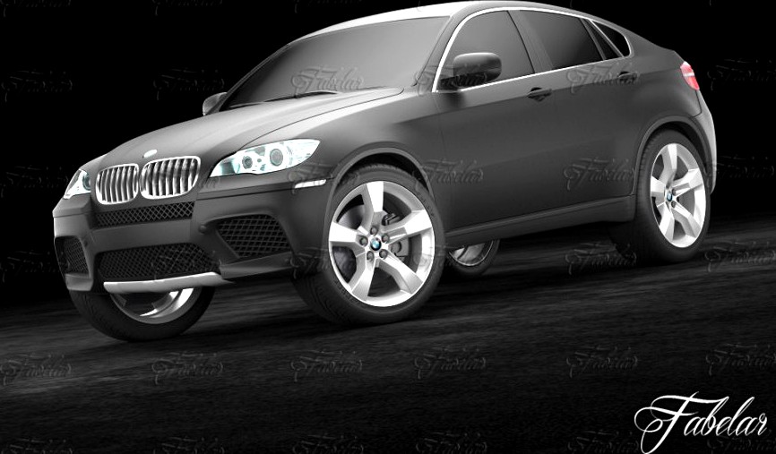 BMW X6 20133d model