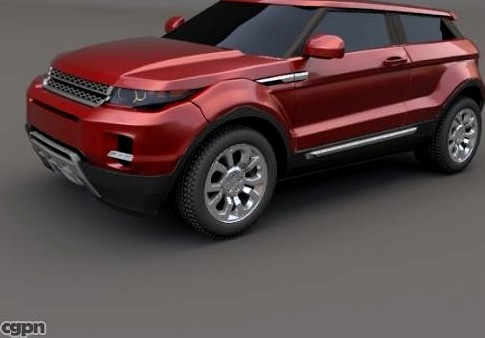 Range rover 20113d model