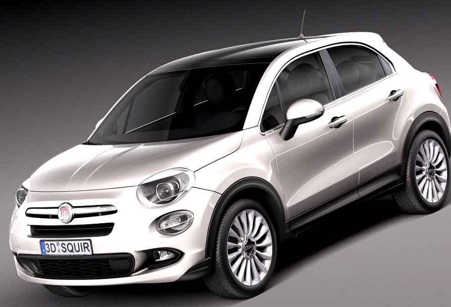 Fiat 500X 20153d model