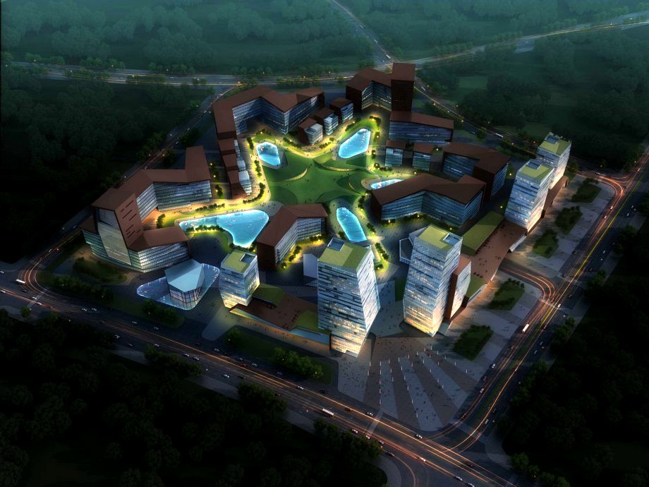Skyscraper Office Building 0253d model