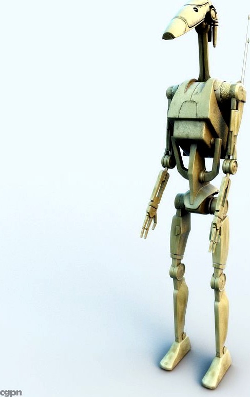 Star Wars Battle Droid3d model