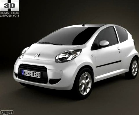 Citroen C1 3-door 20123d model