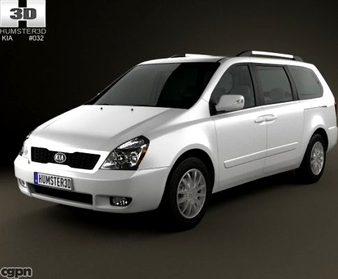 Kia Sedona (Carnival) LWB 20123d model