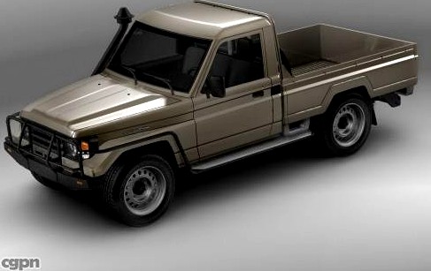 Toyota Land Cruiser 79 series3d model