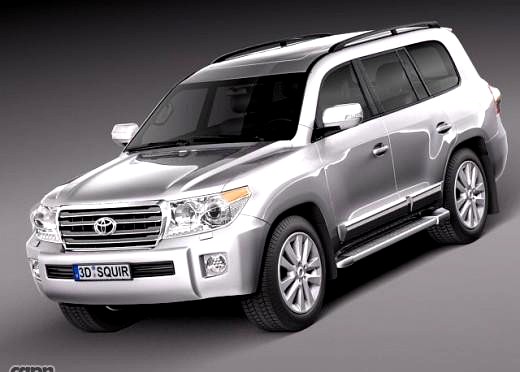 Toyota Landcruiser 20133d model