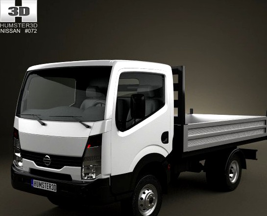 Nissan Cabstar Tipper Truck 20063d model