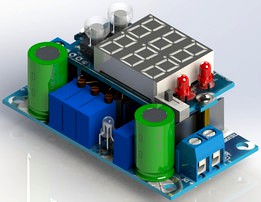 MPPT 5A Solar Controller DC-DC Step Down Buck Module, Const. Voltage & Current Converter
