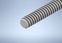 Lead Screw Dia-8mm Pitch-2mm Length-290mm