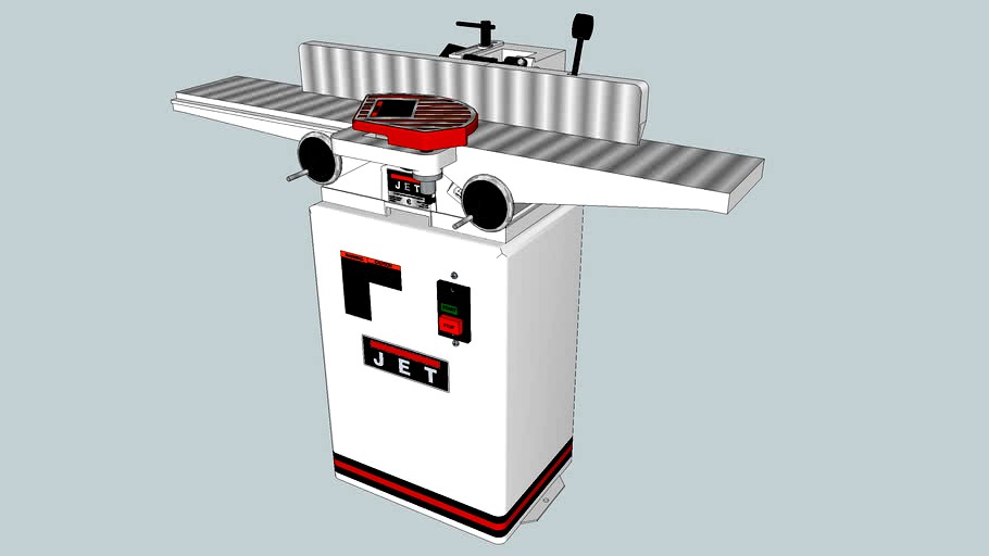 Jet JJ6CSX jointer 3d model