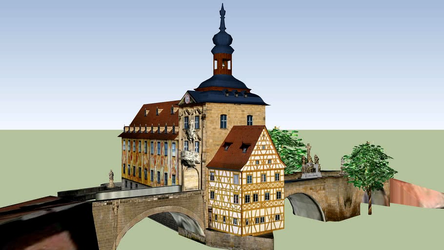 Altes Rathaus der Stadt Bamberg