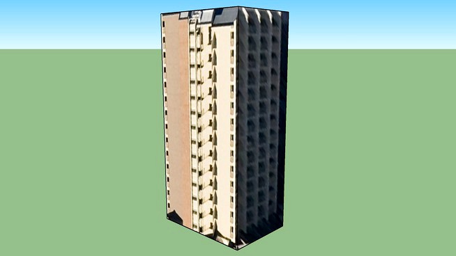 Budynek przy Nagoja, Prefektura Aichi, Japonia